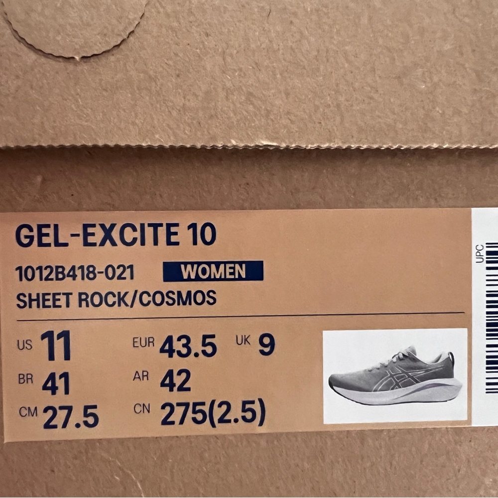 Asics Gel-Excite 10 Women's Shoes in Gray